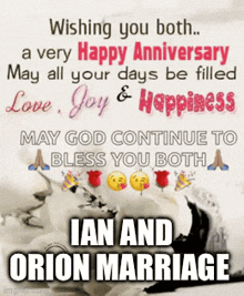 ian orion marriage choko brandon