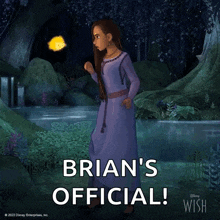 a poster for brian 's official from disney