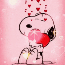 Byuntear Snoopy GIF - Byuntear Snoopy Heart GIFs
