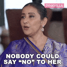 Nobody Can Say No To Her Manisha Koirala GIF - Nobody Can Say No To Her Manisha Koirala Pinkvilla GIFs