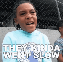 They Kinda Went Slow Ava Mcclure GIF - They Kinda Went Slow Ava Mcclure The Mighty Mcclures GIFs