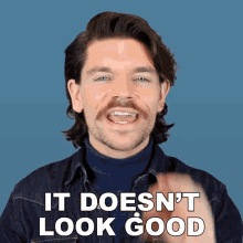 It Doesnt Look Good Robin James GIF - It Doesnt Look Good Robin James Looking Bad GIFs