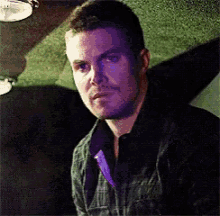 Real Oliver Stephen Amell GIF - Real Oliver Stephen Amell Staring GIFs