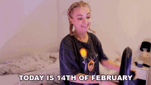 Today Is14th Of February Mimi GIF - Today Is14th Of February Mimi Michaela Lintrup GIFs