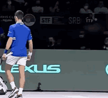 Novak Djokovic Temper Tantrum GIF - Novak Djokovic Temper Tantrum Bag Kick GIFs