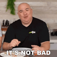 It'S Not Bad Gustavo Tosta GIF - It'S Not Bad Gustavo Tosta Guga Foods GIFs