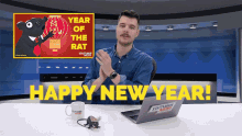Happy New Year Benedict Townsend GIF - Happy New Year Benedict Townsend Year Of The Rat GIFs