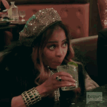 Sipping Mary Cosby GIF - Sipping Mary Cosby Real Housewives Of Salt Lake City GIFs