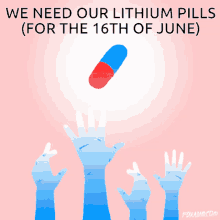 Its Lithium Lithium GIF - Its Lithium Lithium Lithium Pills GIFs