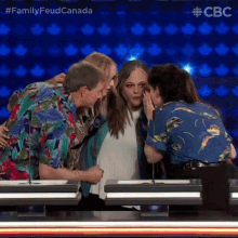 Whispering Family Feud Canada GIF