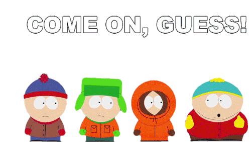 Come On Guess Eric Cartman Sticker - Come On Guess Eric Cartman Kyle Broflovski Stickers