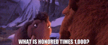 Ice Age Julian GIF - Ice Age Julian What Is Honored Times 1000 GIFs
