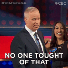 No One Thought Of That Gerry Dee GIF - No One Thought Of That Gerry Dee Family Feud Canada GIFs