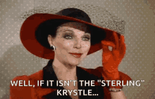 Joan Collins Alexis Colby GIF
