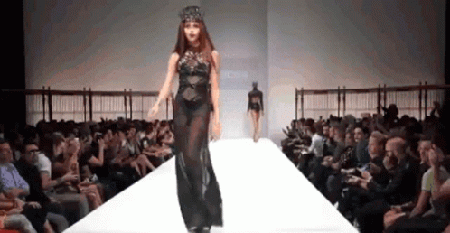 fashion model runway poses