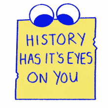 history history has its eyes on you eyes ballot every vote counts