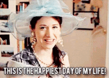 The Lizzie Bennet Diaries Ashley Clements GIF - The Lizzie Bennet Diaries Ashley Clements This Is The Happiest Day Of My Life GIFs
