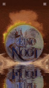 a logo for el reino de noot with a crown on it