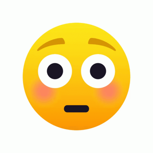 Wrongdoing Trickle engenheiro flushed face emoji O layout pivô Harmonioso