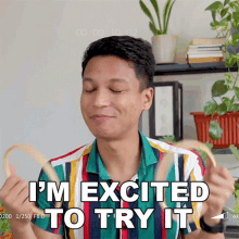 Im Excited To Try It Vishal GIF - Im Excited To Try It Vishal Buzzfeed India GIFs