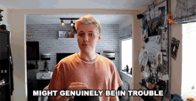 Might Genuinely Be In Trouble Trouble GIF - Might Genuinely Be In Trouble Trouble Danger GIFs