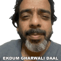 Ekdum Gharwali Daal Jeeveshu Ahluwalia Sticker - Ekdum Gharwali Daal Jeeveshu Ahluwalia एकदमघरवालीदाल Stickers