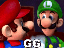 Good Game GIF - Mario Luigi Gg GIFs