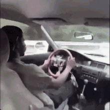 Driving Crash GIF - Driving Crash Head Out GIFs