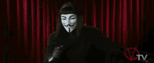 Look Into A Mirror GIF - V For Vendetta Look Into A Mirror Stephen Fry GIFs