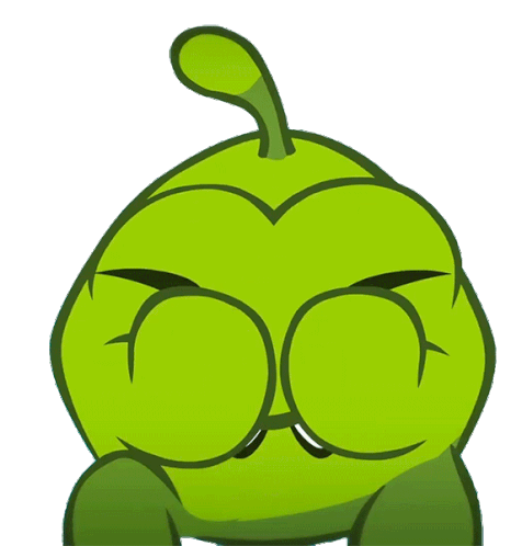 Cover My Eyes Om Nom Sticker - Cover My Eyes Om Nom Om Nom And Cut The Rope Stickers