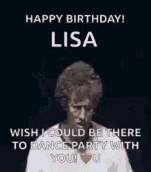 Lisa Birthday GIF - Lisa Birthday Wishes GIFs