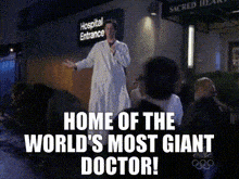 Giant Doctor GIF - Giant Doctor Scrubs GIFs