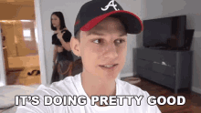 Its Doing Pretty Good Conner Bobay GIF - Its Doing Pretty Good Conner Bobay Brittney Britania GIFs