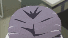 a close up of a girl 's face with her mouth open