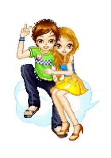 clipart doll couple