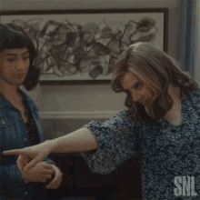 Pointing Finger Saturday Night Live GIF - Pointing Finger Saturday Night Live Its Right There GIFs