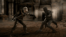 Swordfight Geralt Of Rivia GIF - Swordfight Geralt Of Rivia The Witcher GIFs