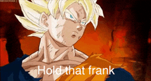 Hold That Frank Goku Frank GIF