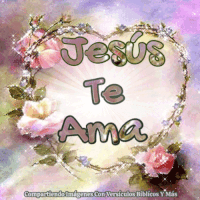 Jesus Te Ama Religioso Sticker - Jesus Te Ama Religioso Flowers Stickers