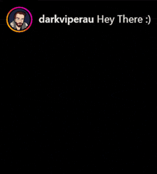 a man with a mustache sticking his tongue out and the words darkviperau hey there