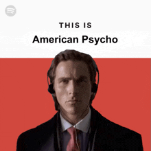 Spotify American Psycho GIF - Spotify American Psycho Patrick Bateman GIFs