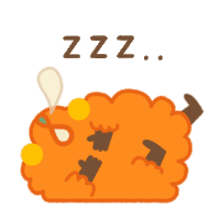 Sleepy Bedtime Sticker