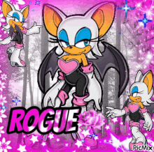 Rogue Rouge The Bat GIF - Rogue Rouge The Bat Rouge Bat GIFs