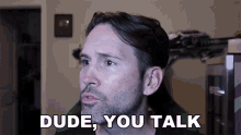 Dude You Talk Too Much Clintus Mcgintus GIF - Dude You Talk Too Much Clintus Mcgintus Clintustv GIFs