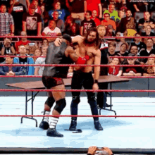 lashley spinebuster through table rollins