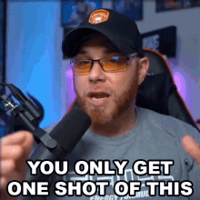 You Only Get One Shot Of This Kenny Jo GIF - You Only Get One Shot Of This Kenny Jo Only One Opportunity In Life GIFs