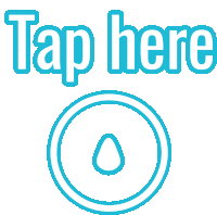 Tap Here Tap Sticker - Tap Here Tap Dripify Stickers
