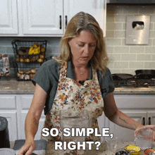 So Simple Right Jill Dalton GIF - So Simple Right Jill Dalton The Whole Food Plant Based Cooking Show GIFs
