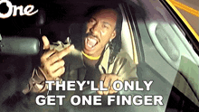 They'Ll Only Get One Finger Ludacris GIF - They'Ll Only Get One Finger Ludacris Act A Fool Song GIFs