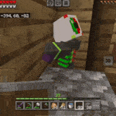 a screenshot of a game called 9diamonds with a purple sword and a red box